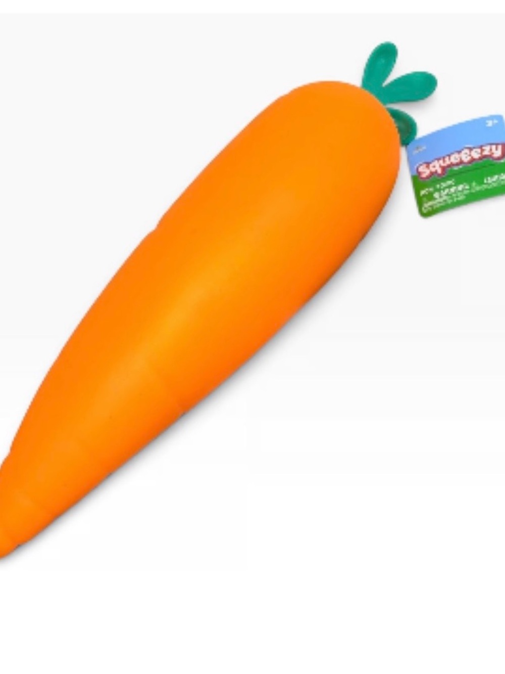 Squeezy Orange Carrot squishy Target Toy
